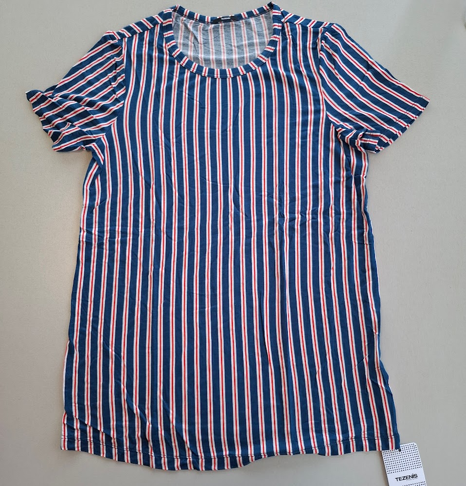 Tezenis Classic Vertical Stripe Tee