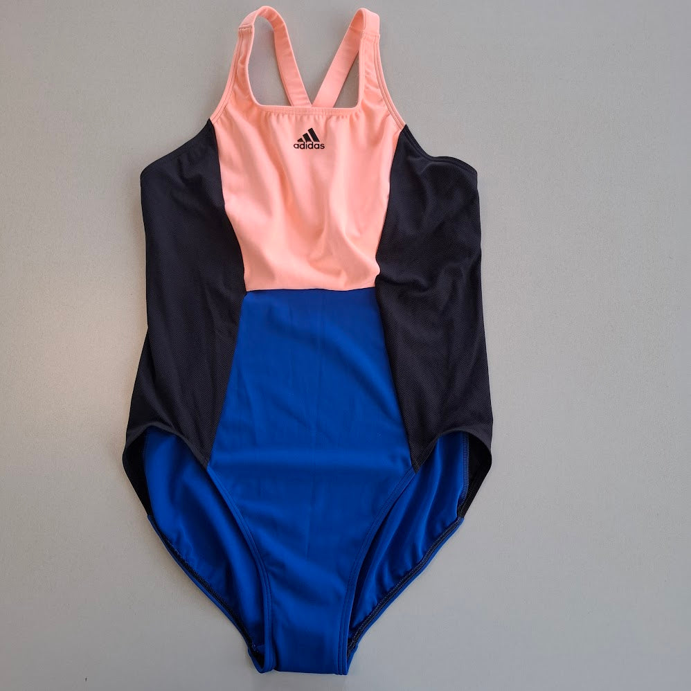 Adidas Color Block One-Piece Swimsuit