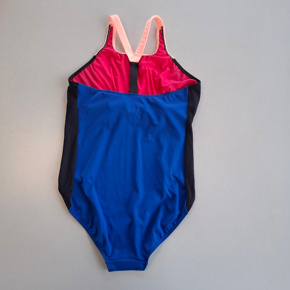 Adidas Color Block One-Piece Swimsuit