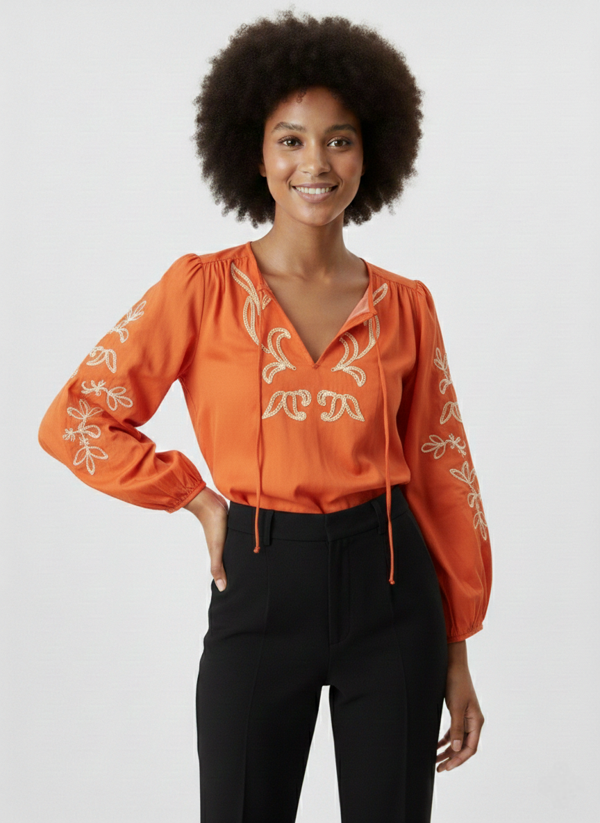 Vera Moda Embroidered Top