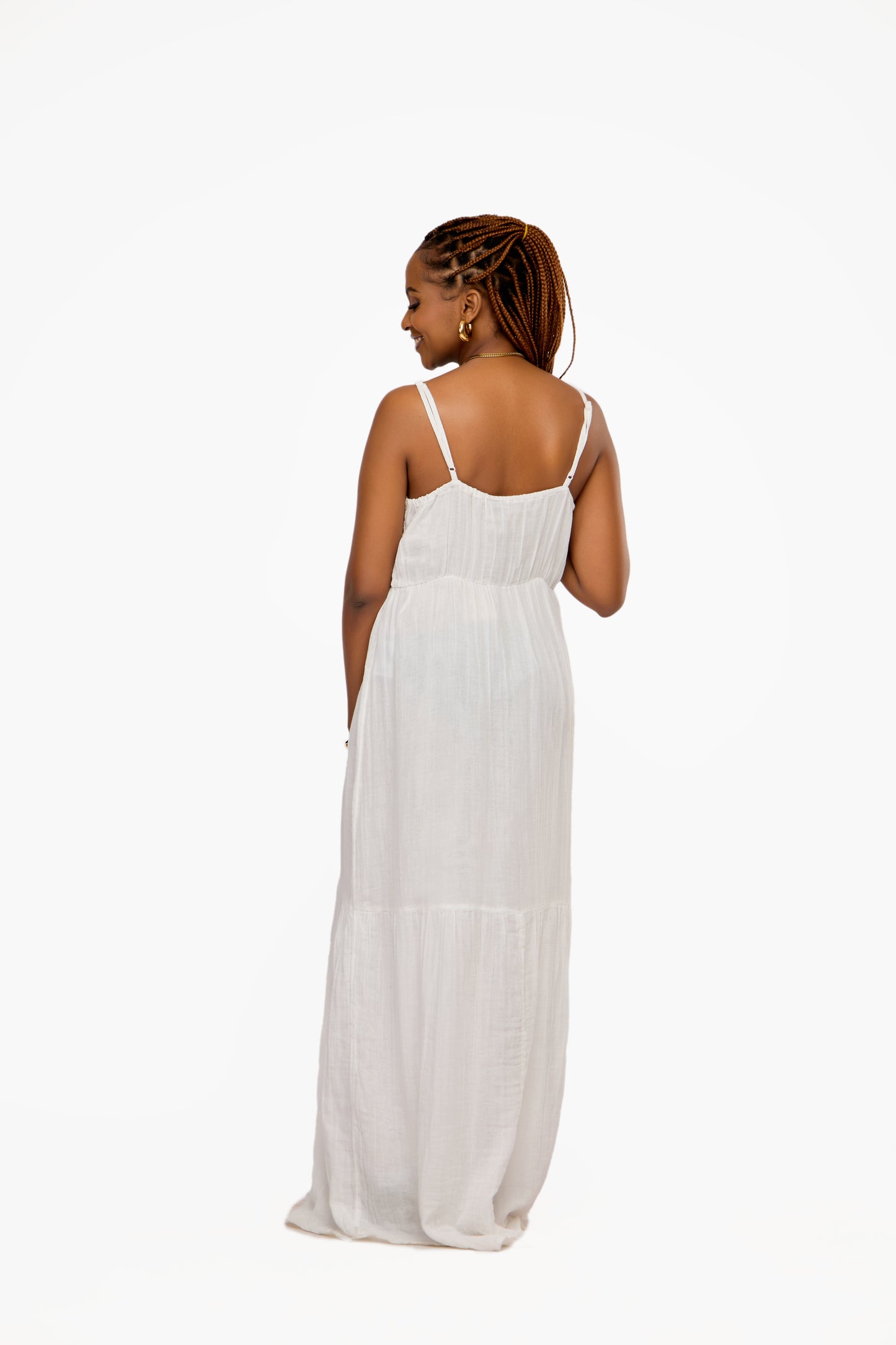 PIECES Castina Strap Maxi Dress