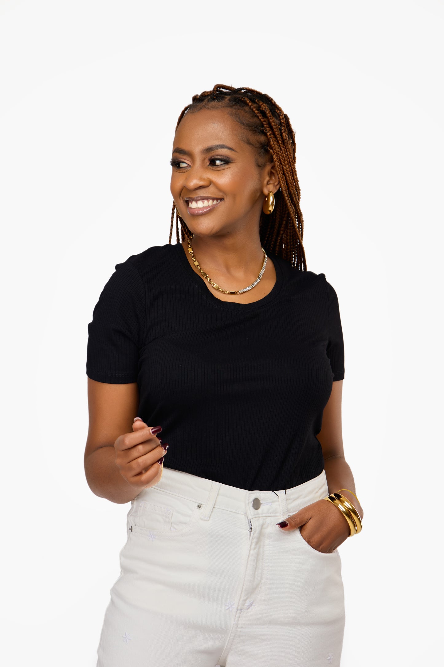 VERO MODA Short Sleeve Frill Top