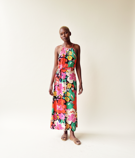 ONLY Long Dress with All-Over Print