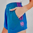 Adidas Electric Blue & Pink Retro Runner Shorts