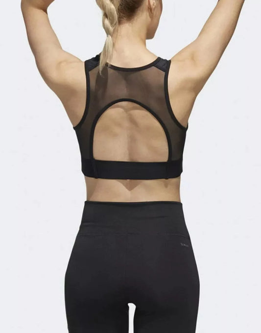 Adidas AEROREADY Mesh Overlay Sports Bra