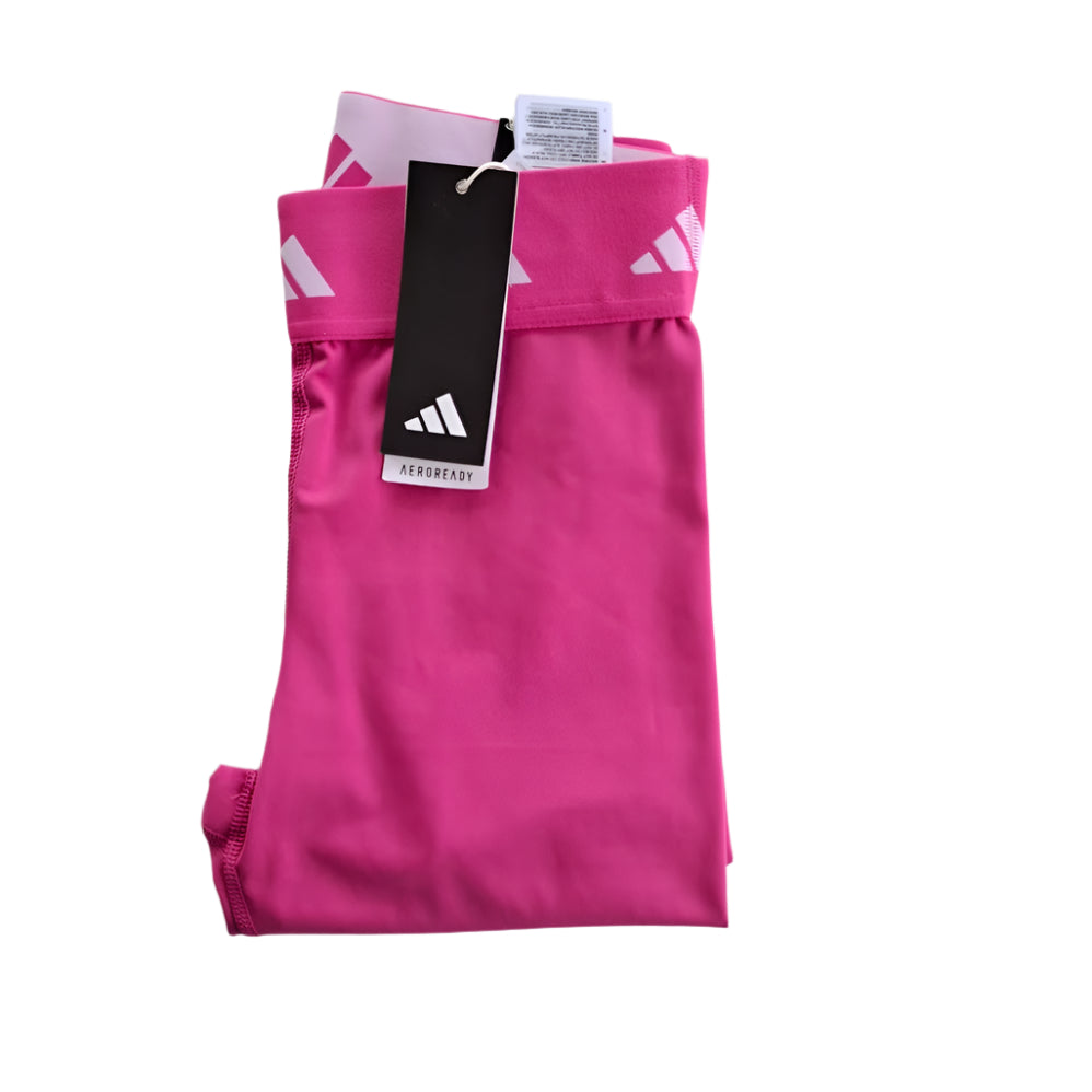 Adidas Pink Wrap-Stripe Tights