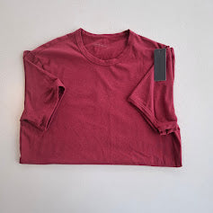 Intimissimi Burgundy Red Crew Neck T-Shirt