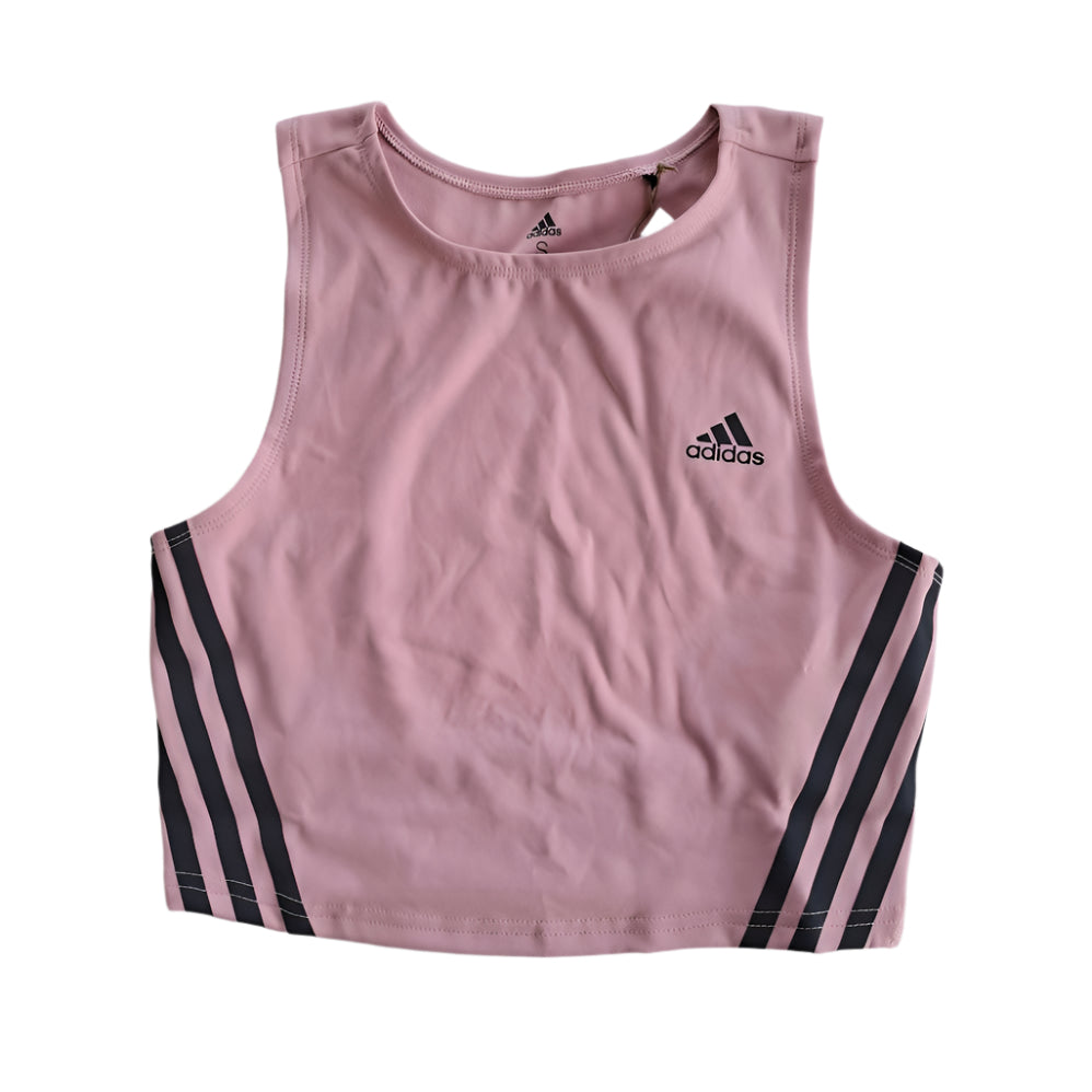 Adidas Women's 3-Stripe Crop Tank