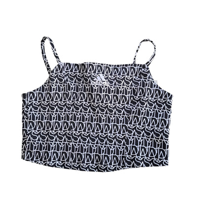 Adidas Square Neck Monogram Print Cam