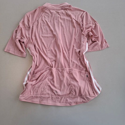 Adidas Women's Full Zip Short Sleeve Top