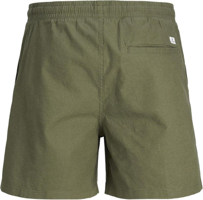 JACK & JONES Summer Linen Blend Pleated Shorts