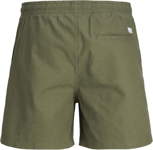JACK & JONES Summer Linen Blend Pleated Shorts