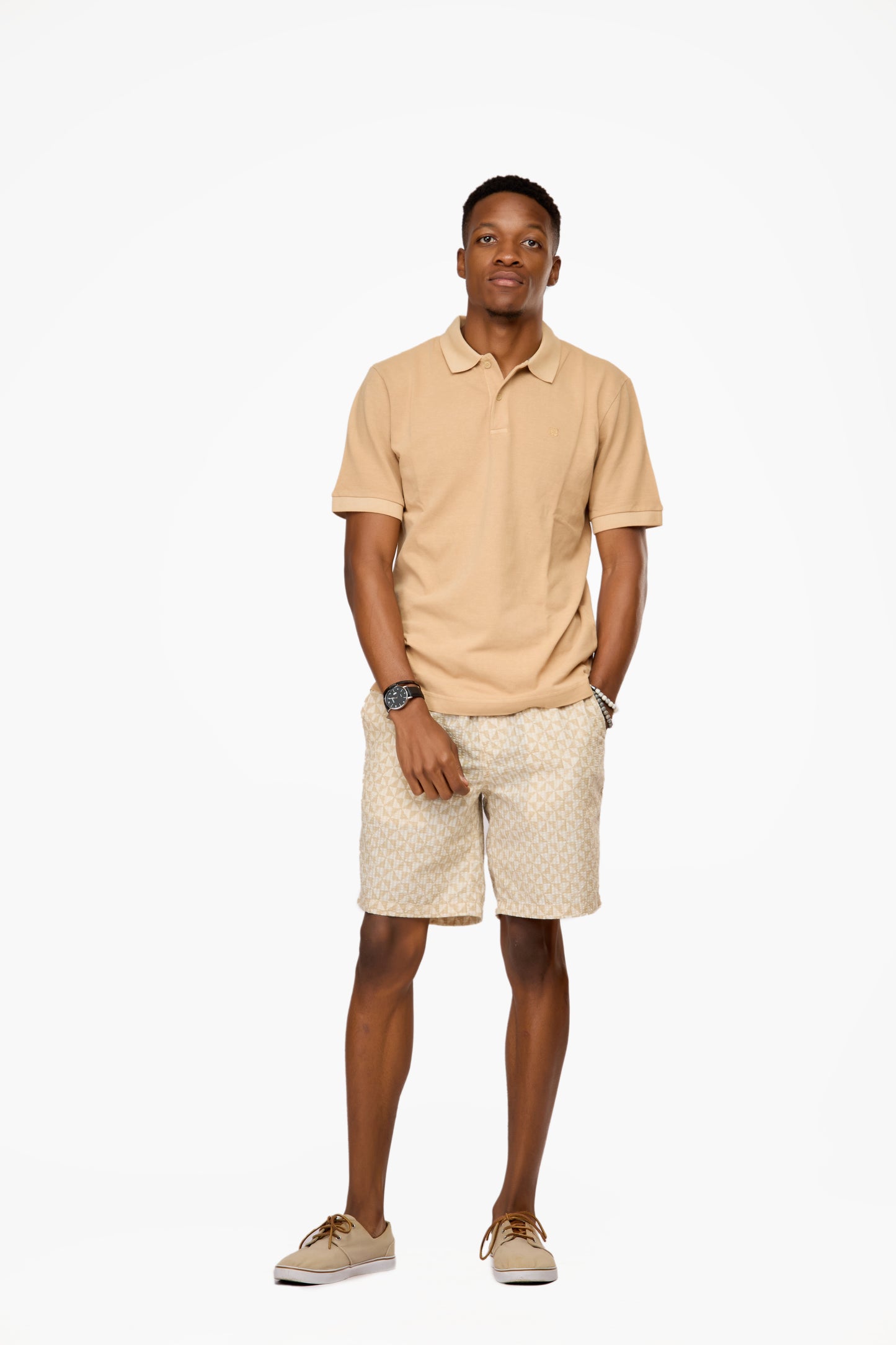 JACK & JONES Washed Short Sleeve Polo Shirt