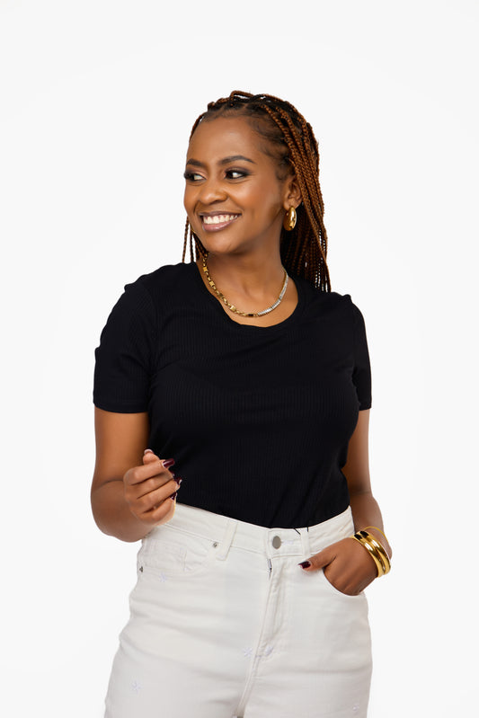 VERO MODA Short Sleeve Frill Top