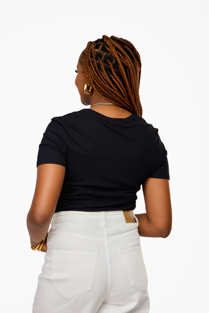 VERO MODA Short Sleeve Frill Top