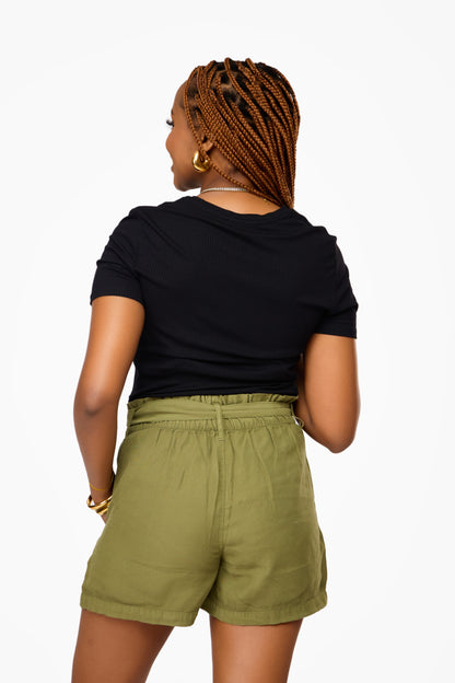 ONLY Belted Shorts