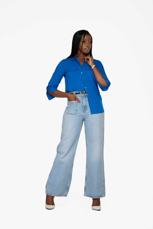 VERO MODA Wide Pocket Jeans