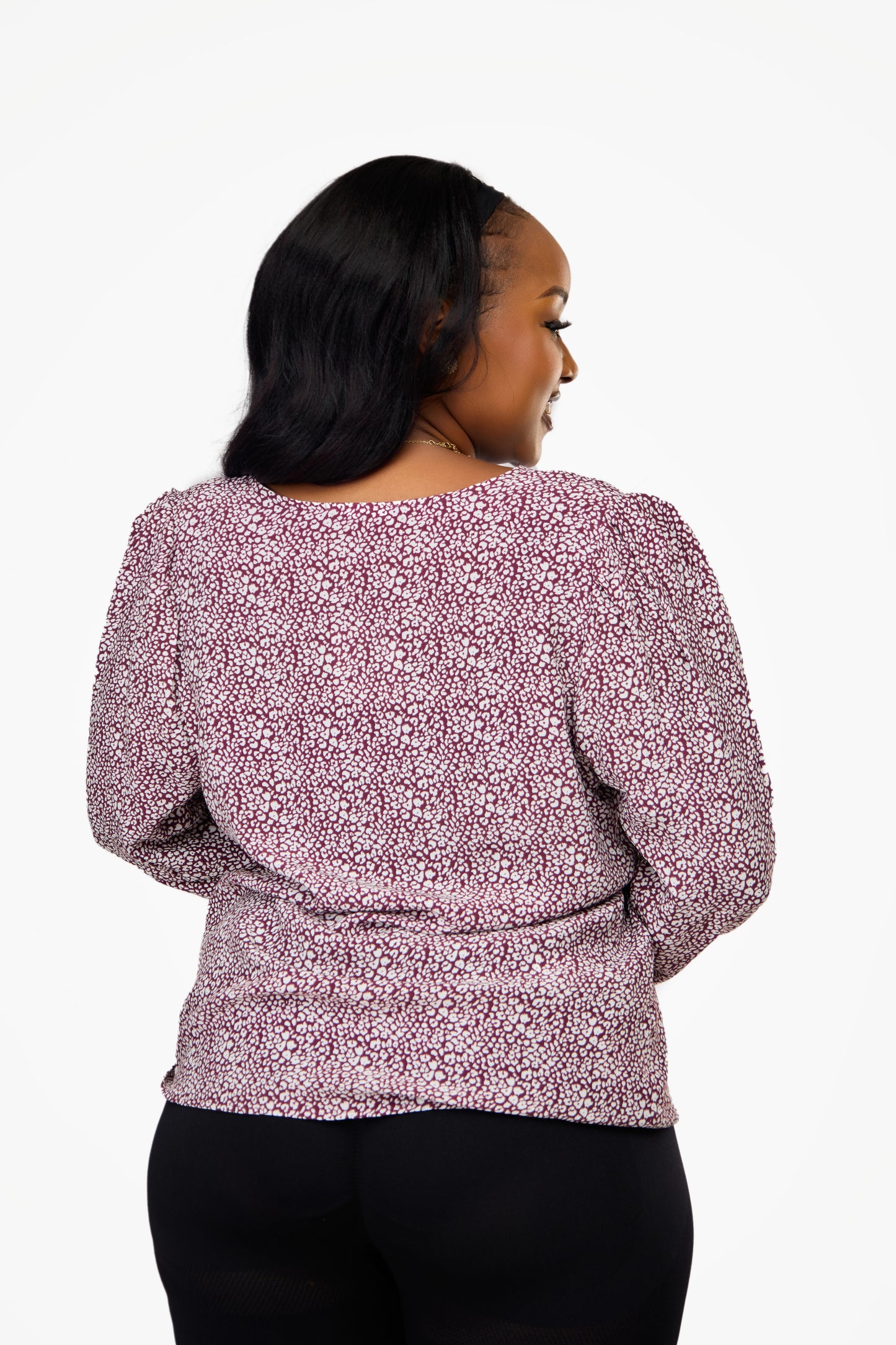 MOHITO Printed Long Sleeve Blouse