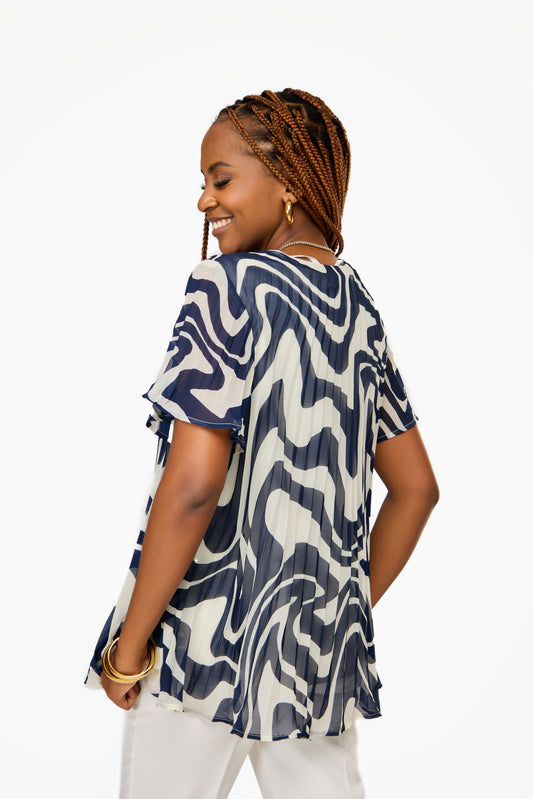 VERO MODA Kate Short Sleeve V-Neck Top