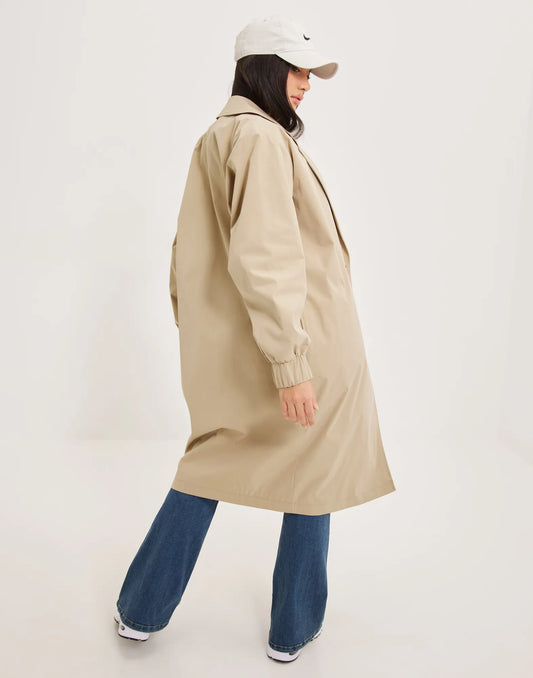 NOISY MAY Long Sleeve Trenchcoat