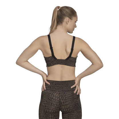 Adidas Animal Print Bra with Adjustable Straps