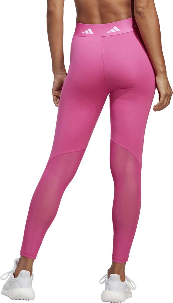 Adidas Pink Wrap-Stripe Tights