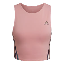 Adidas Women's 3-Stripe Crop Tank