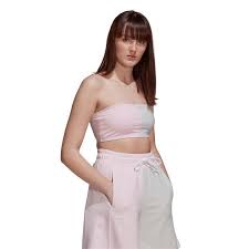 Adidas Originals Trefoil Logo Bandeau Tube Top