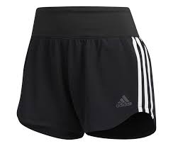 Adidas Women's Black 3-Stripe Training Shorts