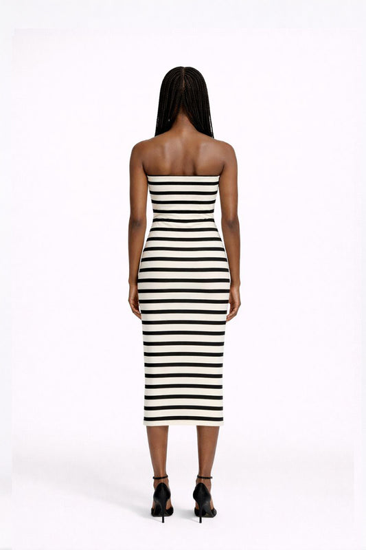 VILA Clothes Midi Tube Dress