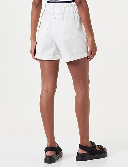 VERO MODA High Rise Paperbag Shorts